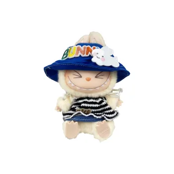 [Modified Doll] POP MART Labubu THE MONSTERS Sitting Party Collection, Confirmed, Cute Trendy Hang Tag Box 15cm