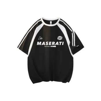 Maserati Raglan Sleeve T Shirt Unisex