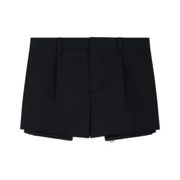 WE11DONE SS24 Casual Shorts Men's Black