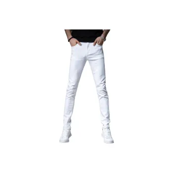Devanro Casual Pants Men's White