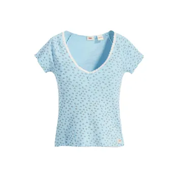 Levis T-Shirts Women's Blue