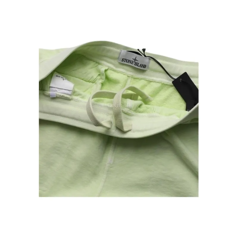 STONE ISLAND Casual Shorts Men's Light Green-4