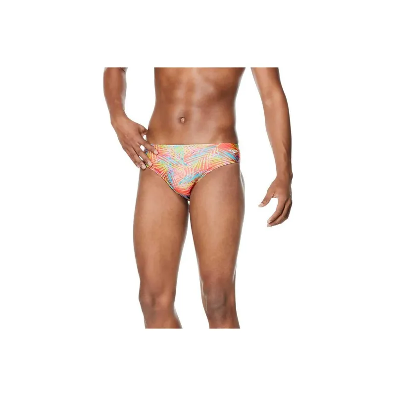 Speedo Men's Printed One Brief Cobalt Blue Swimming Shorts Men's-42