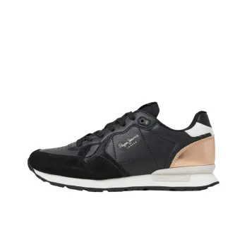 Pepe Jeans Brit Sun Low Top Casual Shoes Women's Black