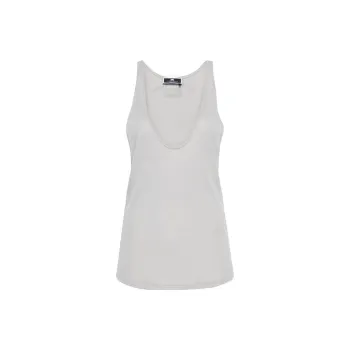 Elisabetta Franchi SS24 Tank Tops Women's Gray