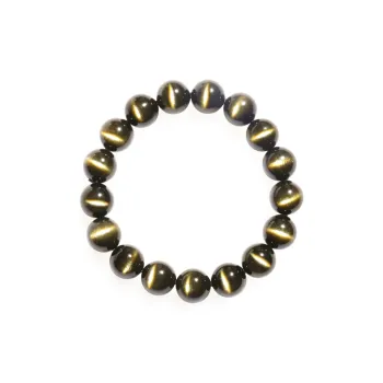 Yeon yun Jewelry Obsidian Bracelets Unisex