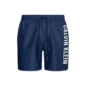 CALVIN KLEIN Swimming Shorts Europe Version Men's Marine Blue