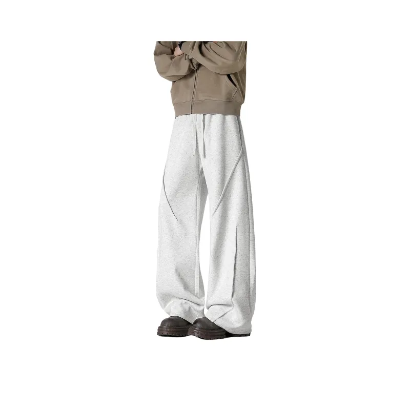 YOUSHIQI Casual Pants Unisex Black-6