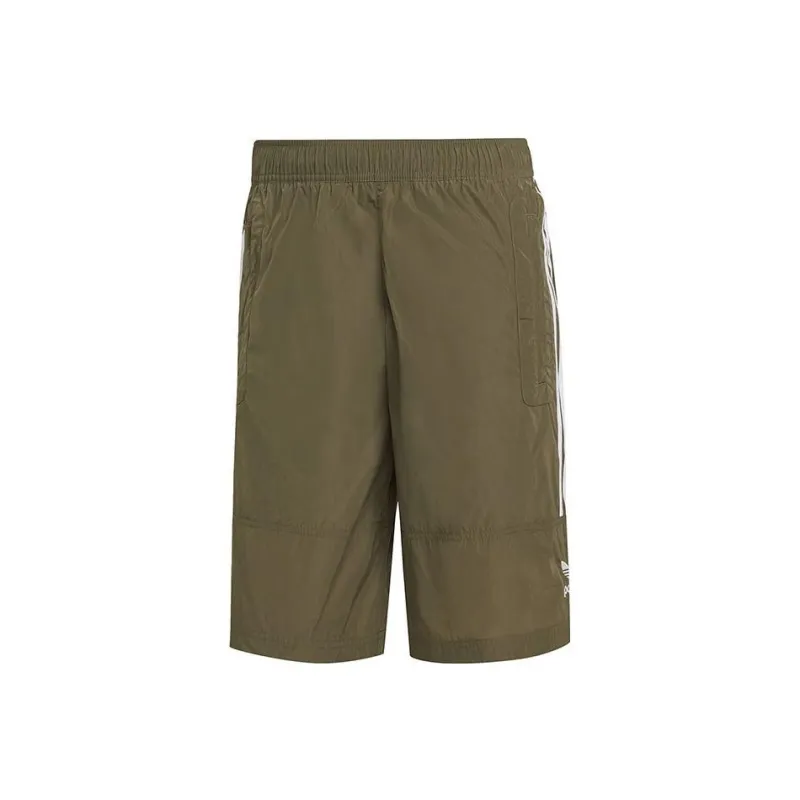 Adidas Originals ADICOLOR Casual Shorts Men's Olive Green-0