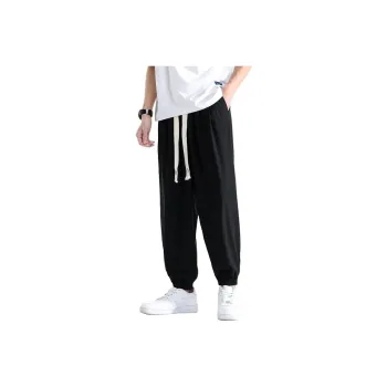 Warrior Huichao Riding The Wind Collection Casual Pants Unisex Black