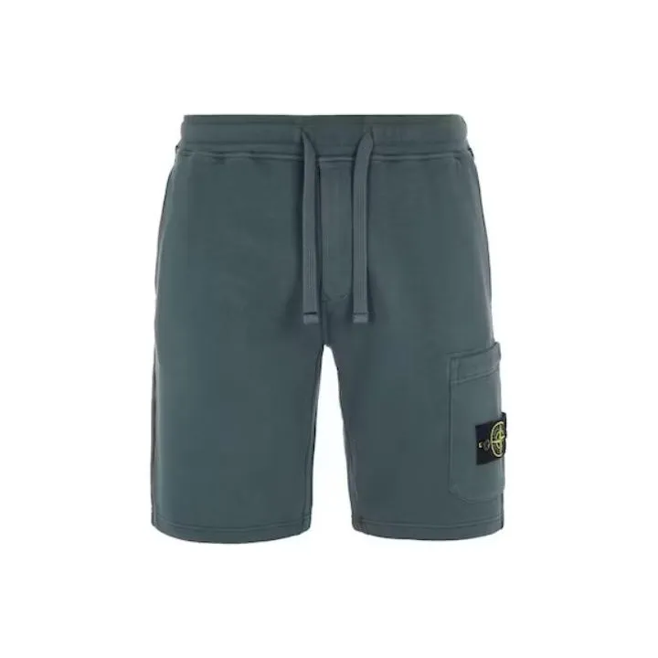 STONE ISLAND Cargo Fleece Shorts-0