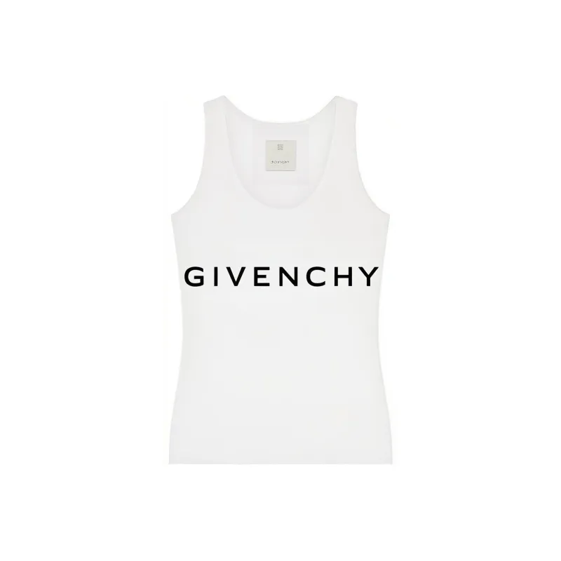 Givenchy Logo Printed Crewneck Tank Top-0