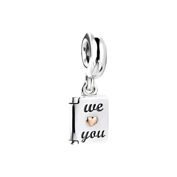 Pandora 14K Gold Pendants Women's Silver