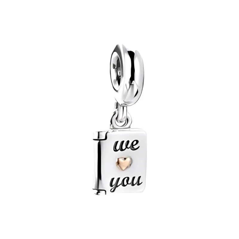 Pandora 14K Gold Pendants Women's Silver-0