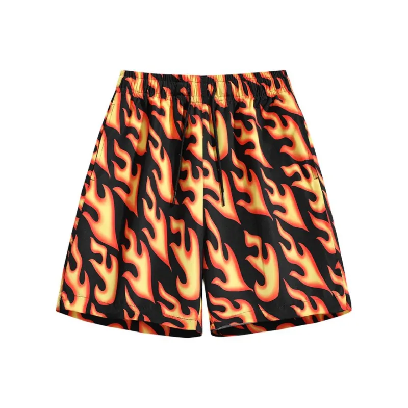 RASHOMONG Beach Shorts Unisex-8