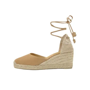 Castañer CARINA Wedge Heel High Heels 7cm Women's Tan