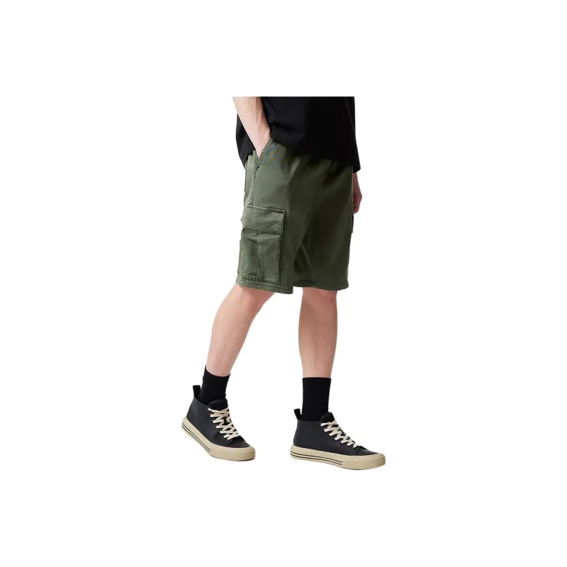 JACK JONES· Denim Shorts Men's E60 Olive Green Gray-0