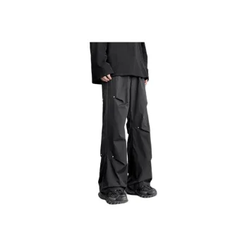 BLANC & ECLARE Lazy Street Mid Rise Comfortable Casual Pants Unisex