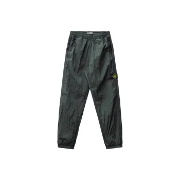 STONE ISLAND Regular Fit Sweatpants In Nylon