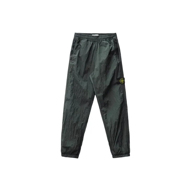 STONE ISLAND Regular Fit Sweatpants In Nylon-0