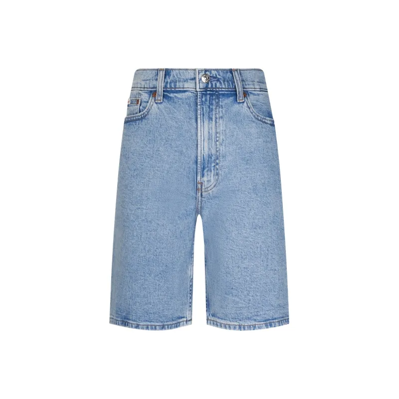 CALVIN KLEIN SS25 Denim Shorts Men's Denim Light Blue-0