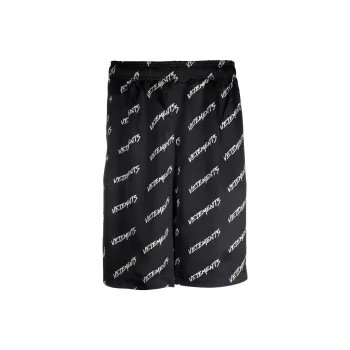 Vetements Sports Shorts Unisex Black