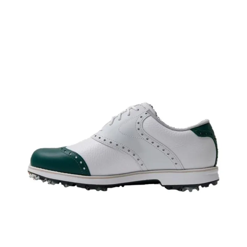 FOOTJOY Anti Slip Wear Resistant Low Top Golf Shoes Women's White Green-1