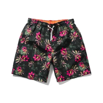 GAILANG Beach Shorts Men's Vintage Multicolor