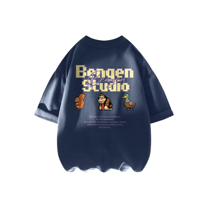 BENGEN T Shirts Unisex-7