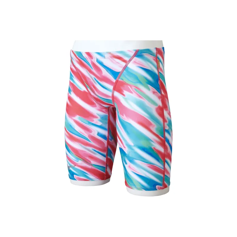 Mizuno TERAKAWA AYA COLLECTION Swimming Shorts Men's Orange-6