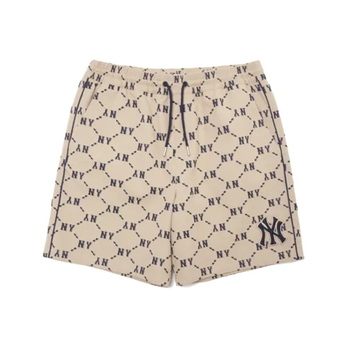 MLB SS22 Fitted Shorts Unisex Beige