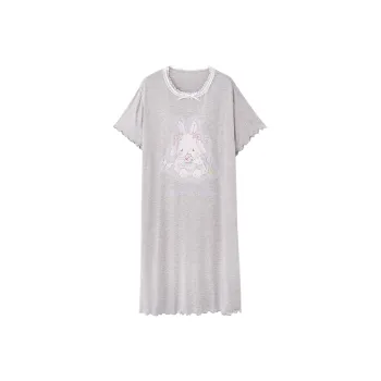 MADALLO Nightgown Women's Light Gray