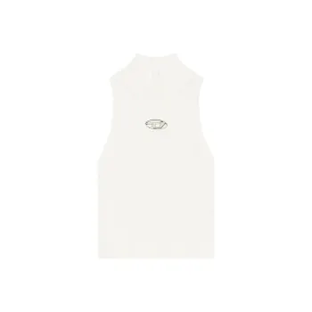 DIESEL Turtle Neck Top 'Ivory'