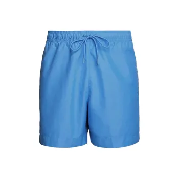 Tommy Hilfiger Original Logo Mid Length Swim Shorts Swimming Shorts Men's Blue