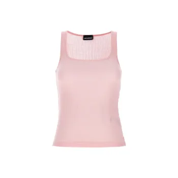 Jacquemus Tank Tops Women's Pink