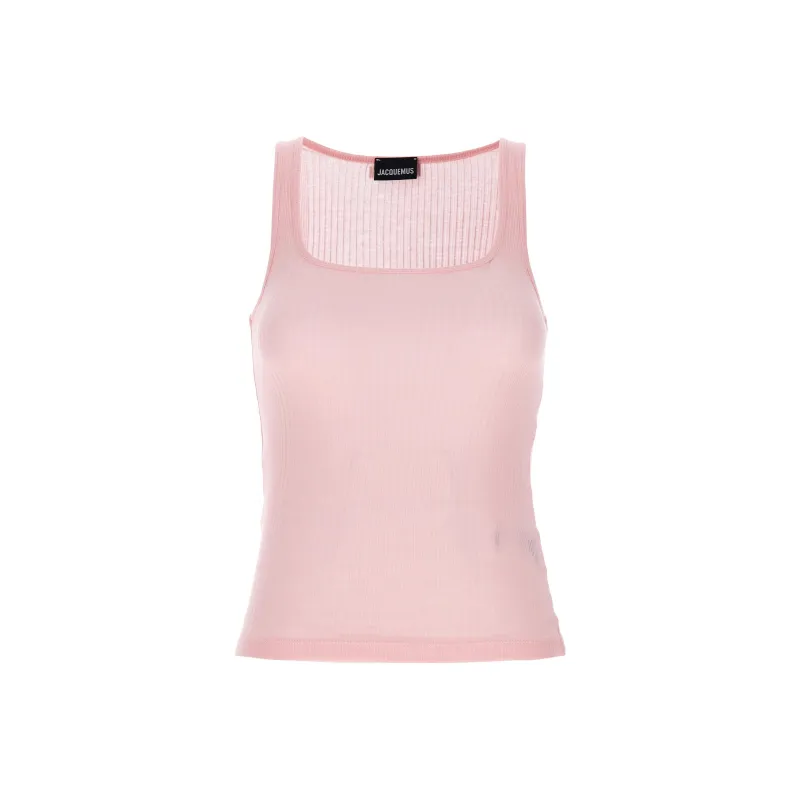 Jacquemus Tank Tops Women's Pink-0