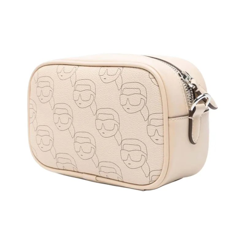 KARL LAGERFELD Polyurethane Shoulder Bag Women's Beige-1
