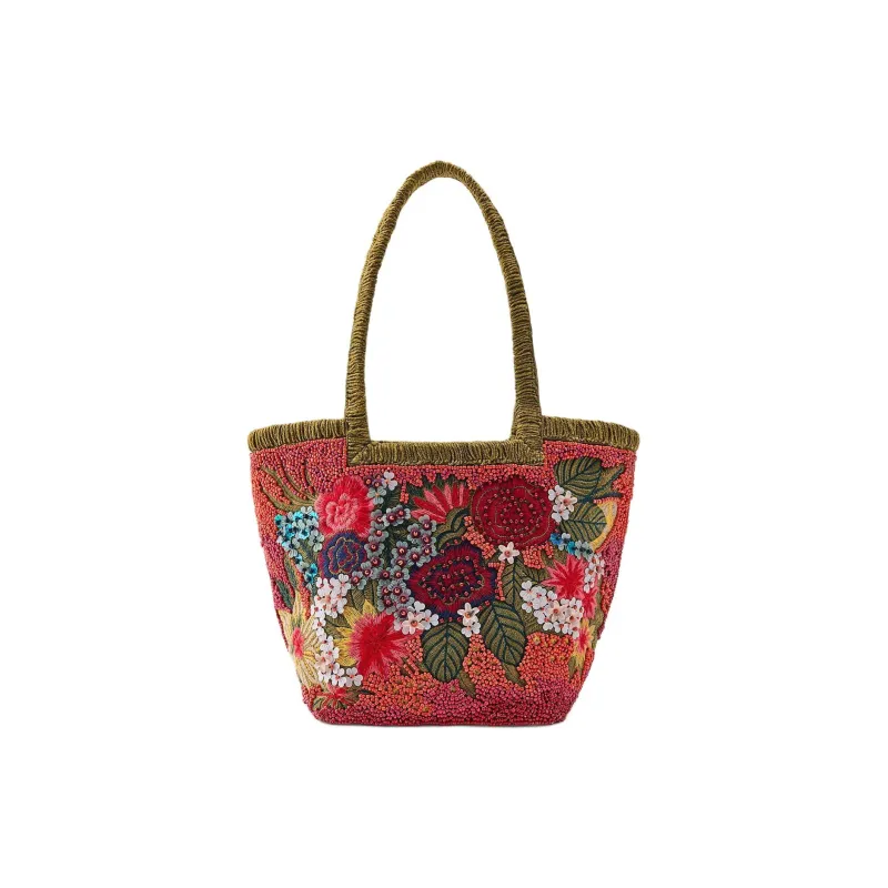 ZARA Cotton Handbag Trumpets Women's Multicolor-0
