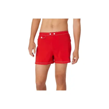 Speedo Men's Vintage 14' Swim Shorts Red Swimming Shorts Men High Risk Red