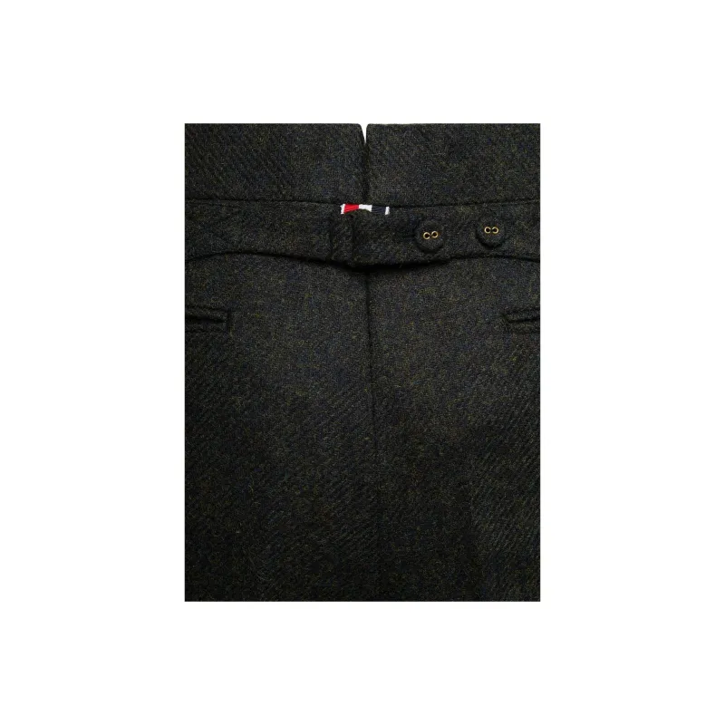 THOM BROWNE Straight Leg Tailored Pants-2