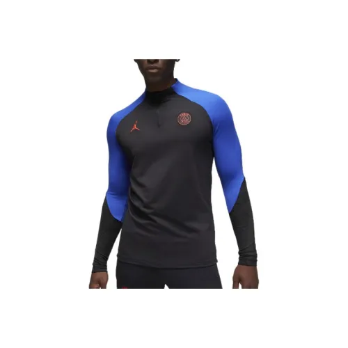 Jordan Paris Saint Germain Soccer Jerseys Men's Black