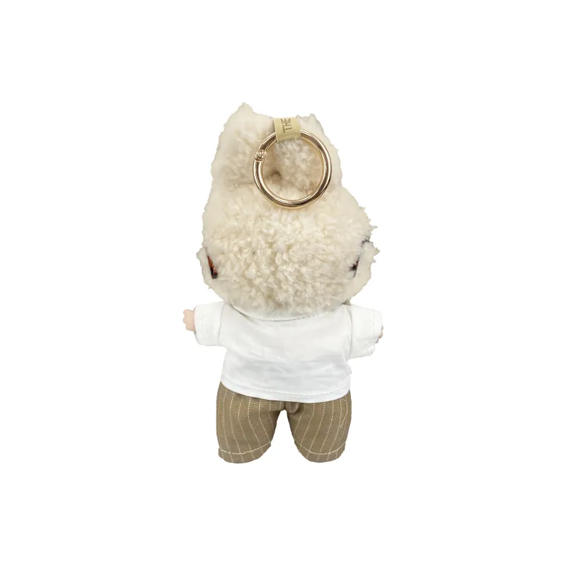 [Modified Doll] POP MART Labubu THE MONSTERS Heartbeat Macaron Collection London Morning Mist Hang Tag Box 17cm-2