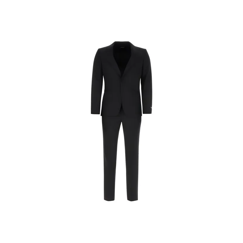 Ermenegildo Zegna Midnight Blue Single-breasted Suit-0