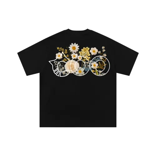 KUMPOO Cool Feather Series T-Shirt Unisex White