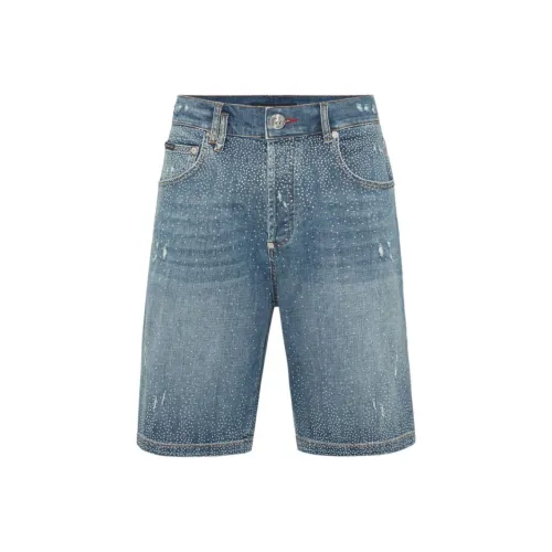PHILIPP PLEIN Rhinestone embellished Shorts