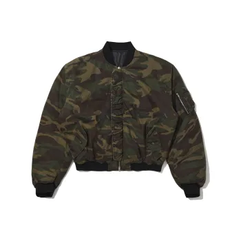 VULCAN STORE Puffer Jacket Unisex Camouflage