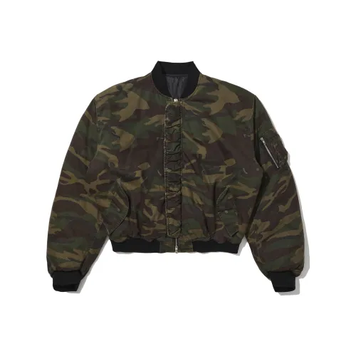 VULCAN STORE Puffer Jacket Unisex Camouflage