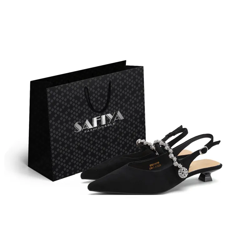 Safiya High Heels Women's Black-0