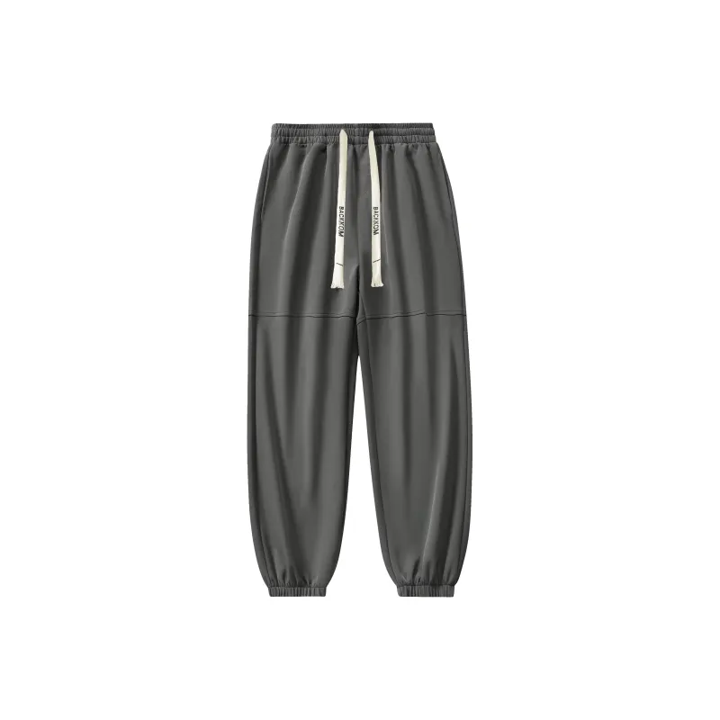 David Bakken Casual Pants Unisex Black-4