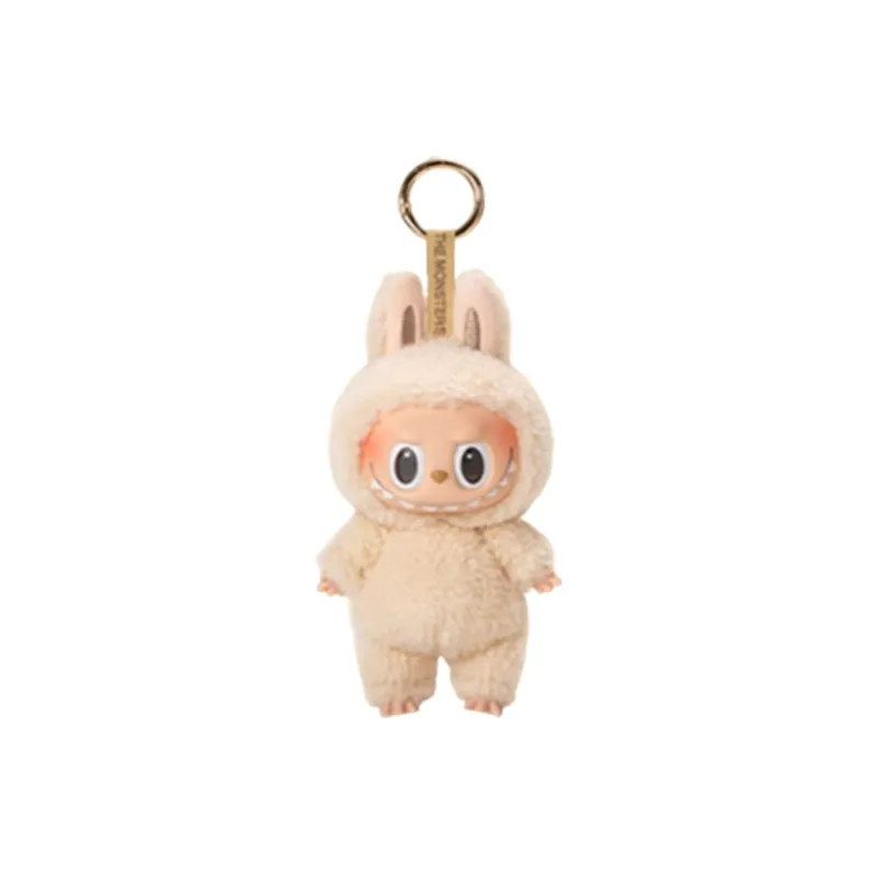 [Modified Doll] POP MART Labubu THE MONSTERS Heartbeat Macaron Collection London Morning Mist Hang Tag Box 17cm-4